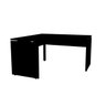 Mesa em L para Escritório 145x145 Pandin P25 - Preto - 5