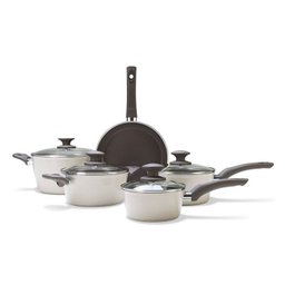 Conjunto de Panelas 5 Peças Ceramic Life Optima Nata Brinox - 1