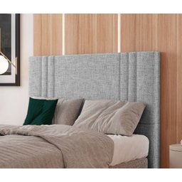 Cabeceira Queen Londres - Linho - Palladium Decor - 1
