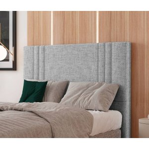 Cabeceira Queen Londres - Linho - Palladium Decor