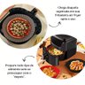 FORMA DE SILICONE FLEXÍVEL REUTILIZÁVEL PARA AIR FRYER - 2