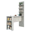 Ver imagem 2 de Bancada Mesa Gourmet para Cozinha com Painel Suprema Luciane Móveis