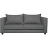 Sofá 2 Lugares Lisboa Linho - Amarena Móveis Sofá 2 Lugares Sofás Cinza Escuro - 3