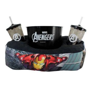 Kit Almofada porta pipoca vingadores