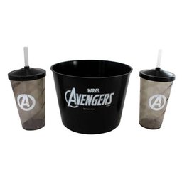 Kit Almofada porta pipoca vingadores - 5