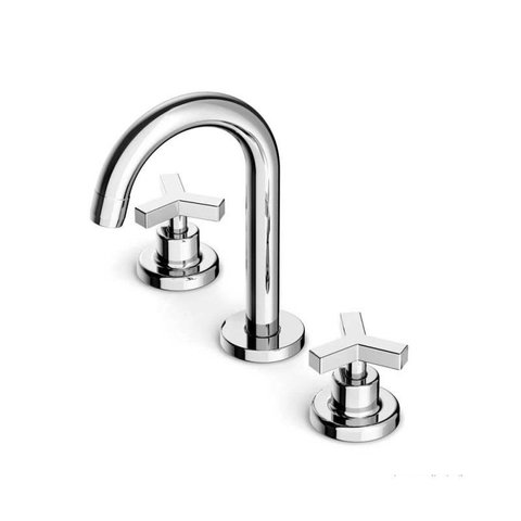 Misturador de Mesa para Lavatório Up 3 Furos Bica Alta Cromado - Celite B5004CLCRB