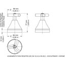 Ver imagem 3 de Acabamento para registro base Deca 1/2", 3/4" e 1" Docol Primor 00675606