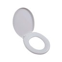 Ver imagem 1 de Assento Sanitário Almofadado Oval Bege 5 Astra