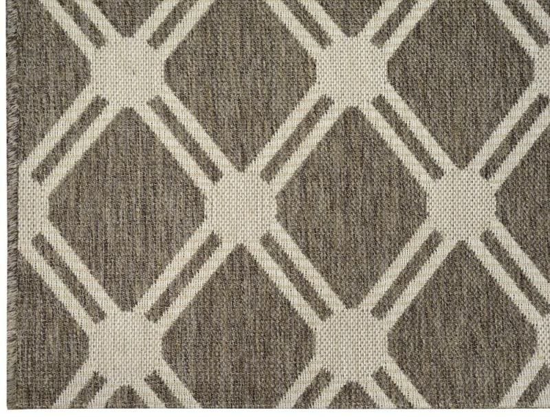 Tapete Sisal Outdoor Geométrico 100 x 150cm - São Carlos - 3