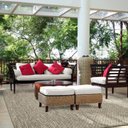 Ver imagem 1 de Tapete Sisal New Bouclê Tabaco 66 x 120cm - São Carlos