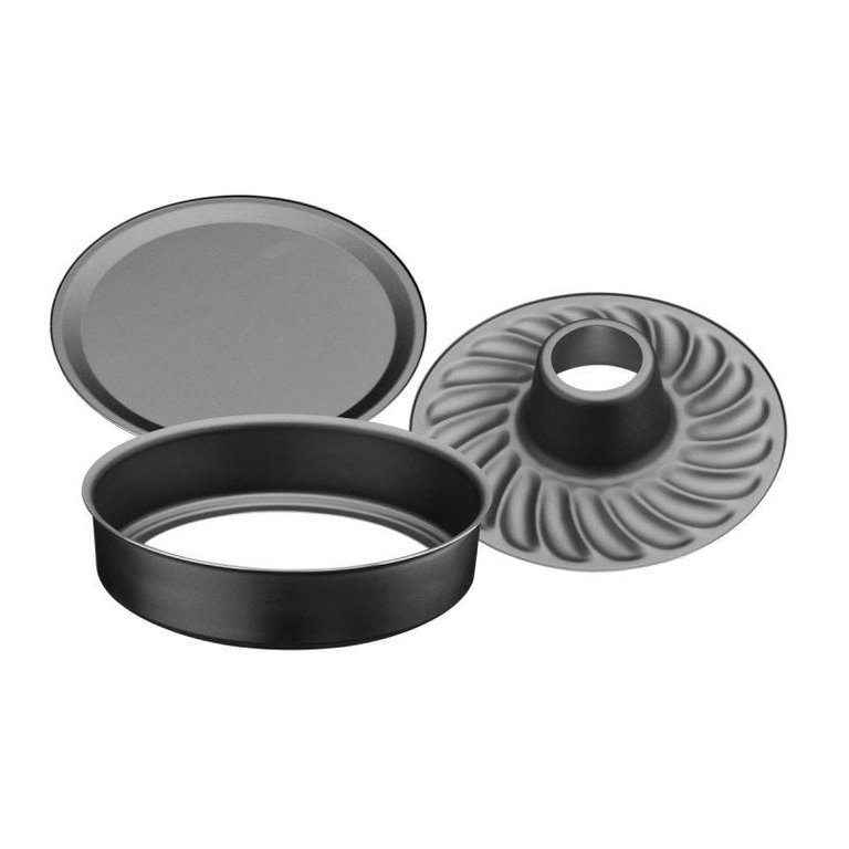 Forma com fundo removível de alumínio com antiaderente 26cm Brasil Tramontina Forma com fundo removível de alumínio com antiaderente 26cm Brasil Tramontina
