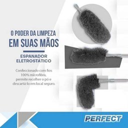 Espanador 150Cm Eletrostático Com Cabo - Perfect Pro - 4