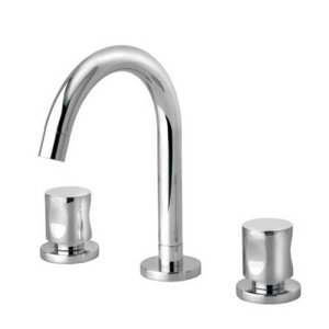 Misturador de Mesa para Lavatório Onda Bica Móvel Cromado - Perflex 10727910