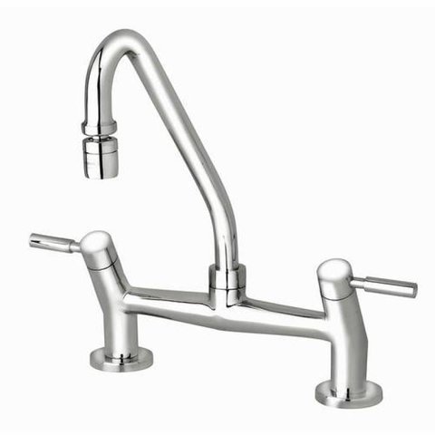 Misturador de Mesa para Cozinha Slim Bica Móvel Cromado - Perflex 10727010