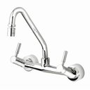 Ver imagem 1 de Misturador para Cozinha 1258 com Bica Móvel de Parede Slim - Perflex