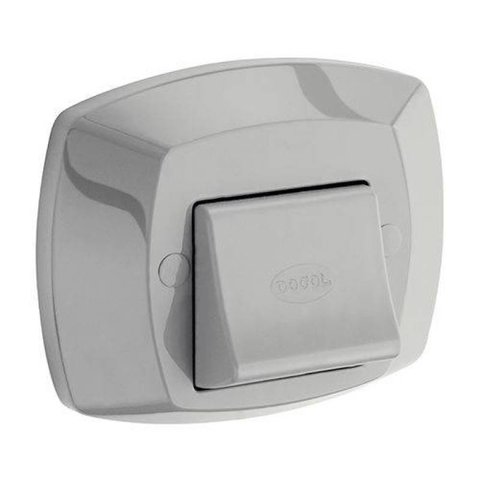 Acabamento Para Válvula De Descarga Especial Cinza-pérola - Docol