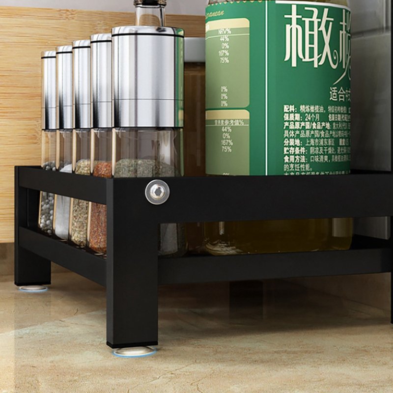 Kitchen Spice Storage Rack 3 Level Multifunction 75361 Cinza - 5