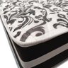 Cama Box Solteiro King Preto + Colchão de Molas Superlastic - Anjos - Black Graphite 96x203x51cm - 3