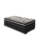 Ver imagem 1 de Cama Box Solteiro King Preto + Colchão de Molas Superlastic - Anjos - Black Graphite 96x203x51cm