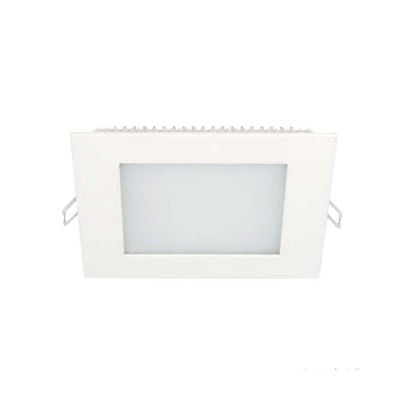 Painel LED de embutir quadrado 18,5x18,5cm 12W 6500k branco Taschibra