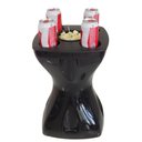 Ver imagem 2 de Banqueta Petisqueira Preta Multiúso Plastico Polipropileno, Reforçado, Design Moderno