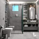 Ver mais imagens de Ducha de parede com desviador e ducha manual Flex cromado Deca