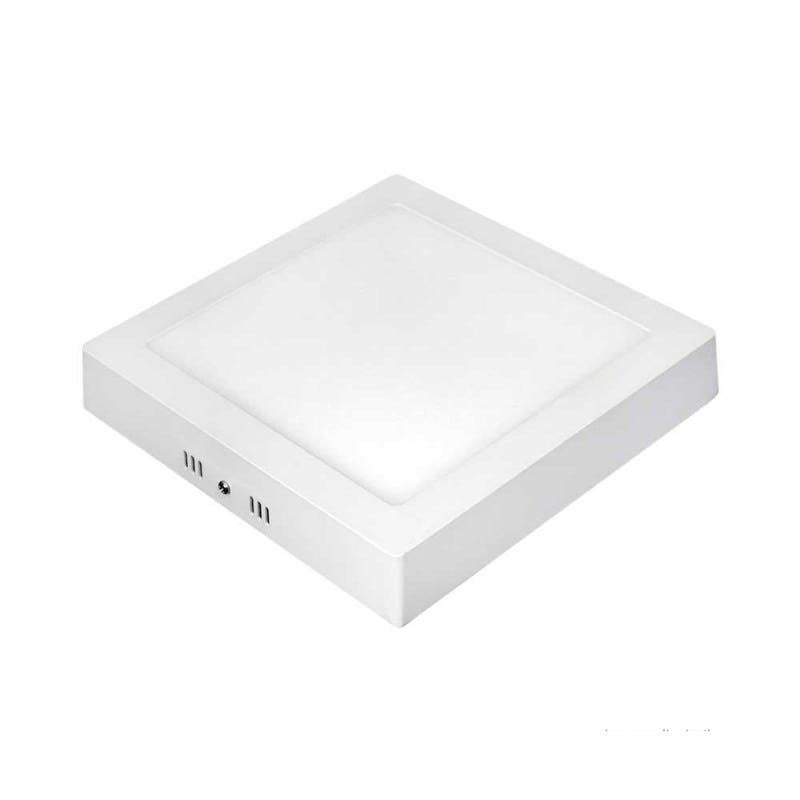Painel LED de sobrepor quadrado 23x4cm 18W 3000k branco Taschibra
