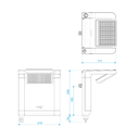 Ver imagem 4 de Chuveiro eletrônico Acqua Star Ultra 6800W 220V branco Lorenzetti