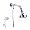 Ver imagem 1 de Ducha cromada Slim 10cm com ducha manual Perflex