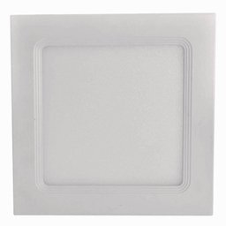 Luminária de Embutir Bronzearte Slim Led Quadrado 12W 3K Bivolt - 2 Luminária de Embutir Bronzearte Slim Led Quadrado 12W 3K Bivolt - 2