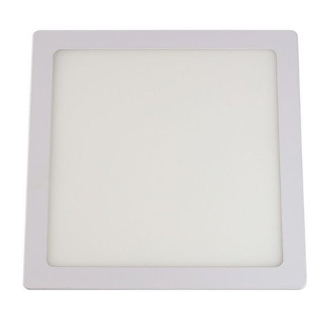 Painel Plafon de Embutir Slim Led Quadrado 24w 6500k Braco Frio 2040lm Llum Bronzearte