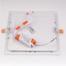 Painel Plafon de Embutir Slim Led Quadrado 24w 6500k Braco Frio 2040lm Llum Bronzearte - 3