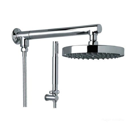 Ducha Titânio 20cm com desviador manual Perflex
