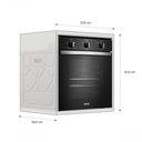 Ver imagem 4 de Forno Elétrico de Embutir Consul 84l Preto 220v