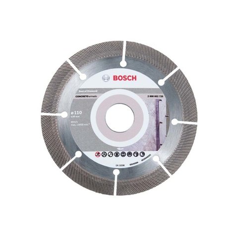 Disco diamantado Cp Segmentado Liso Bosch
