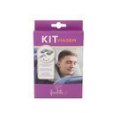 Ver imagem 3 de Kit Viagem Almofada Pescoço Tapa Olhos Protetor auricular Amarelo