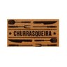Capacho Churrasqueira 40x75cm PVC Bege Kapazi - 1