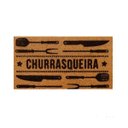Ver imagem 1 de Capacho Churrasqueira 40x75cm PVC Bege Kapazi