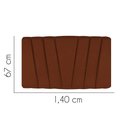 Ver imagem 2 de Painel Estofado Luxo Bélgica 140cm Casal para Cama Box Suede Terracota - Gat Magazine