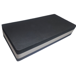 Step Eva Academia Fitness Aeróbica Ginástica Ciniza e Preto - 1