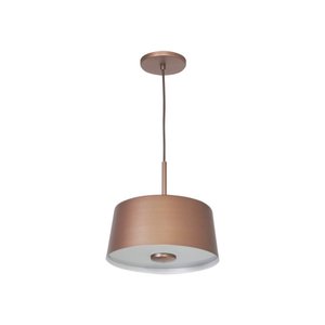LUSTRE PENDENTE NICE 2 LAMP E27 BRONZE MATE - 3148 BZM