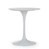 Base de Mesa de Jantar Saarinen Redonda para Tampos de 80cm até 110cm Branco - 1