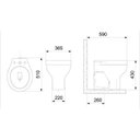 Ver imagem 2 de Bacia Convencional sem Abertura Frontal Confort Branco Celite