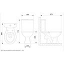 Ver imagem 2 de Bacia para Caixa Acoplada Saída Horizontal Branco Celite - 1913570011300