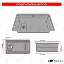 Ver imagem 7 de Pia Cuba de Cozinha em Aço Inox 304 - 78x43 - Tubrax