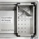 Ver imagem 6 de Pia Cuba de Cozinha em Aço Inox 304 - 78x43 - Tubrax