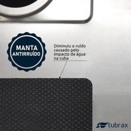 Pia Cuba de Cozinha em Aço Inox 304 - 78X43 - Tubrax - 3