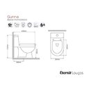 Ver imagem 2 de Tampa para Caixa Acoplada One Piece Gunna Eternit