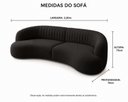 Ver imagem 3 de Sofá Luxuoso Modular Holp 330cm