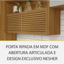 Ver imagem 5 de Cozinha 4 Peças Ripado 2 Paneleiros Princesa 100% Mdf Nesher